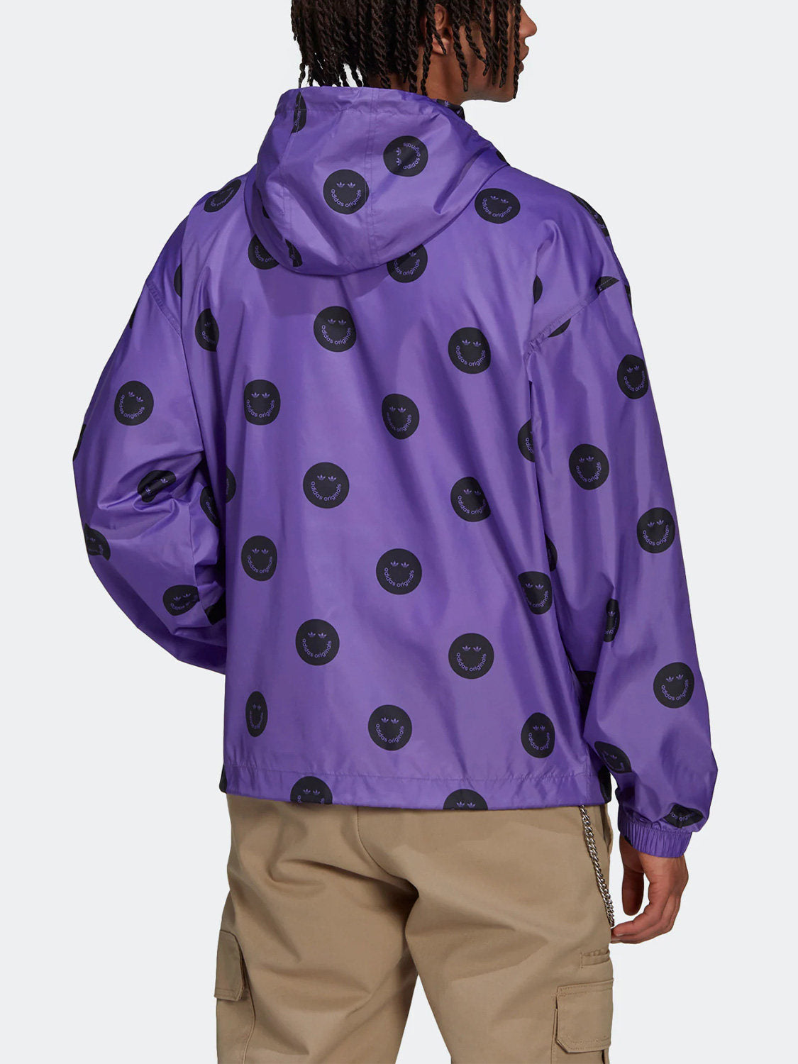 Adidas Official Genuine 2022 Summer Clover AOP Men's Sports Jacket HN0395