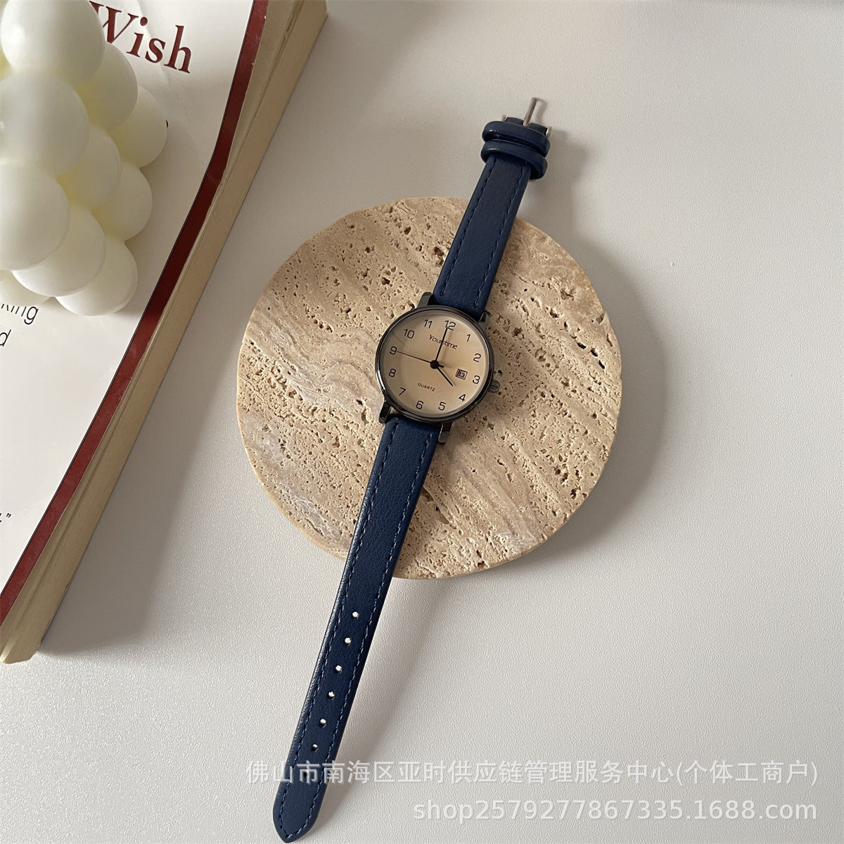 Best-selling women's exam special watches, niche student college entrance exam top student silent calendar quartz watches men's cross-border wholesale