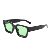Black frame green