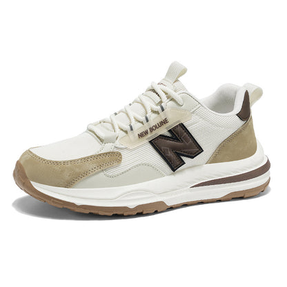 Primavera e outono New Balance Cool Run New Athleisure Sapatos Masculinos Aumentam a Altura verão Versáteis Respiráveis Daddy Shoes ins Thick Sole
