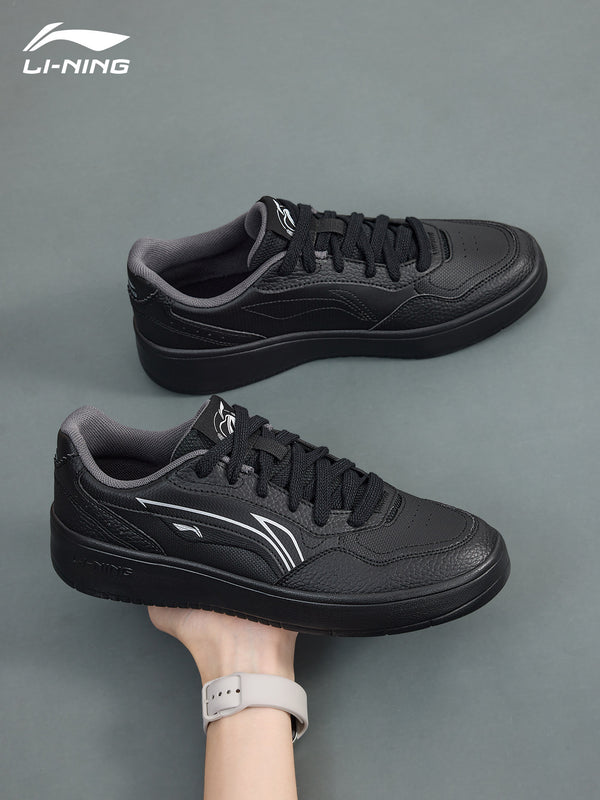 Li Ning sneakers, casual shoes, men's shoes, 2026 new Suisui men's classic lightweight soft-soled black low-top sneakers
