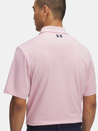 Under Armour UA Spring Summer 2025 Men's Recreational Sports Golf Lapel Short Sleeve POLO Shirt 1377374-647