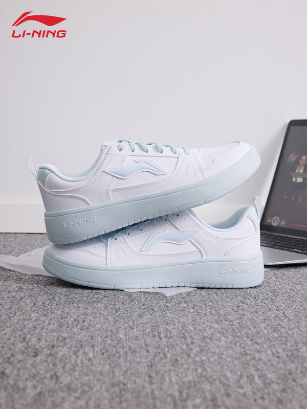 Li-Ning women's sneakers, summer new simple versatile casual shoes, lightweight breathable sports shoes, low-cut shoes for women