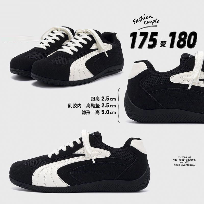 Fall 2025 new lightweight German training shoes, sneakers, breathable casual low-top lace-up board shoes, trendy and versatile men's shoes