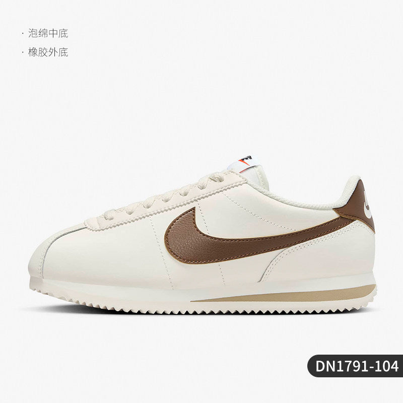 Nike/Nike Official Classic Cortez Men's and Women's Wearable Sports Running Shoes DR1413-100