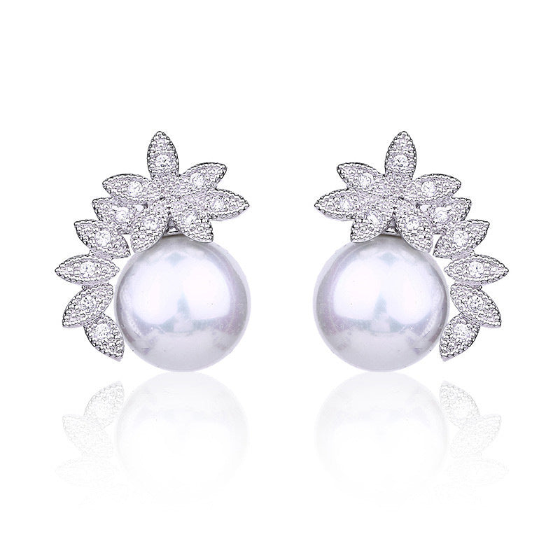 Best-selling horseeye zircon earrings and wheat earrings with wheat earrings are factory-direct wholesale for horseeye zircon studs, wheat earrings, and high-end accessories