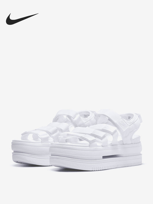 Nike Official Genuine Icon Classic Women's Platform Anti-Slip Sneaker Sandals DH0223-100