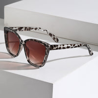White leopard print double tea tablets