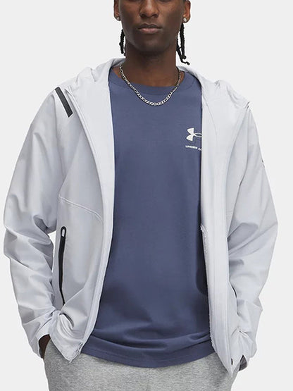 UA Under Armour Spring & Summer Men's Pants Casual Sport Loose Comfortable Straight Grey Knitted Pants 1387778-011