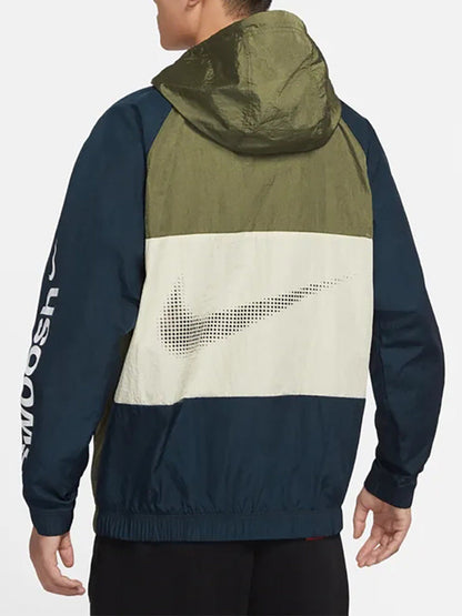 Nike/Nike Official Genuine Men's Comfort Hooded Zipper Athleisure Jacket DX6311-222