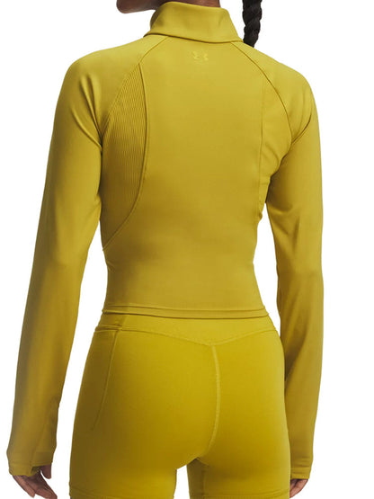 U.A. Under Armour Jacket Fall Winter Meridian Women's Knitted Training Sports Zip Jacket 6003993-314