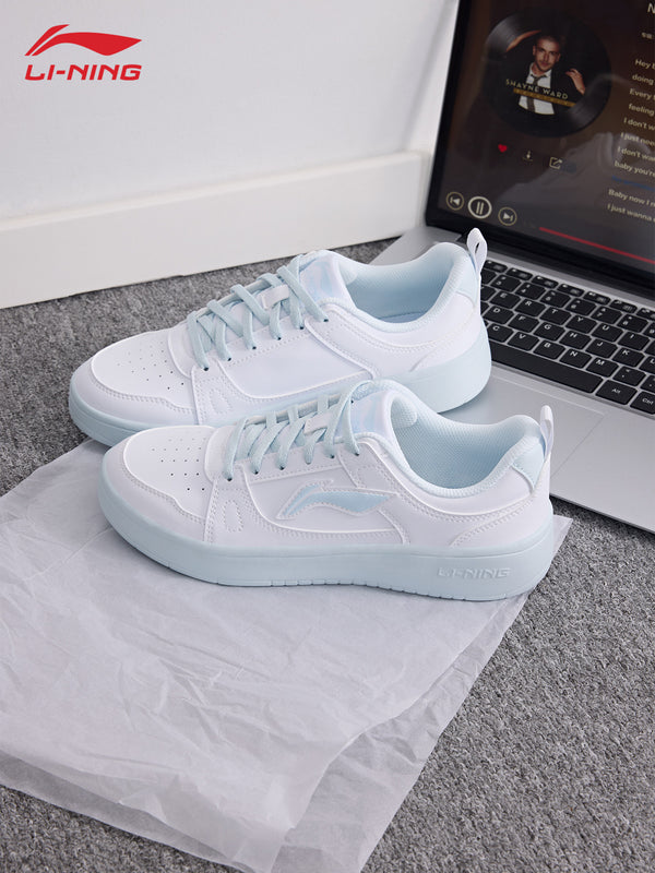 Li-Ning women's sneakers, summer new simple versatile casual shoes, lightweight breathable sports shoes, low-cut shoes for women