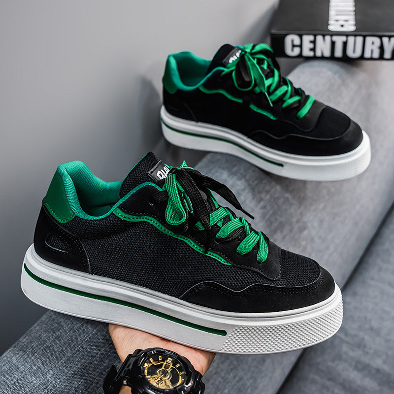 2026 New Men's Shoes, Spring Fitness Sports Shoes, Sneakers, Trendy Casual Korean Running Shoes, Youth Basketball Shoes