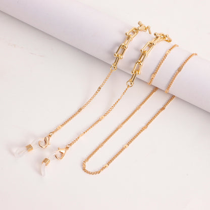 Mask hanging chain glasses hanging chain glasses chain mask chain glasses metal hanging chain metal chain spot manufacturer spot