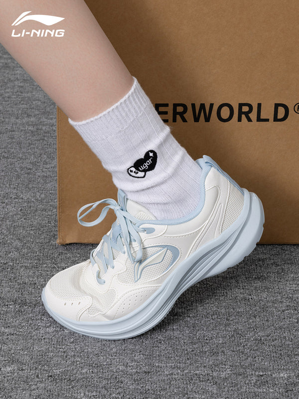 Li-Ning Running Shoes Women's 2026 Summer New Women's Shoes, Mesh Breathable Casual Jump Rope Jogging Sports Shoes