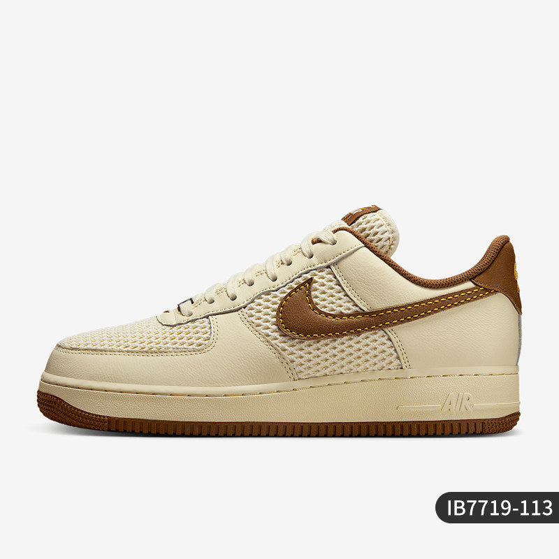 Nike Official Genuine Air Force 1 Men's Classic Sports Mesh Shoes IB7719-113