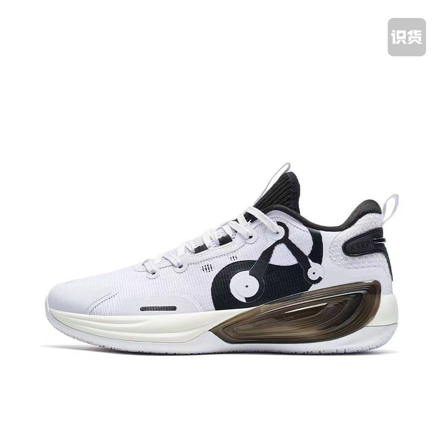 Banzheng Sports Xtep men's autumn anti-slip wear-resistant leather student sports high-top shock absorption combat men's shoes basketball shoes