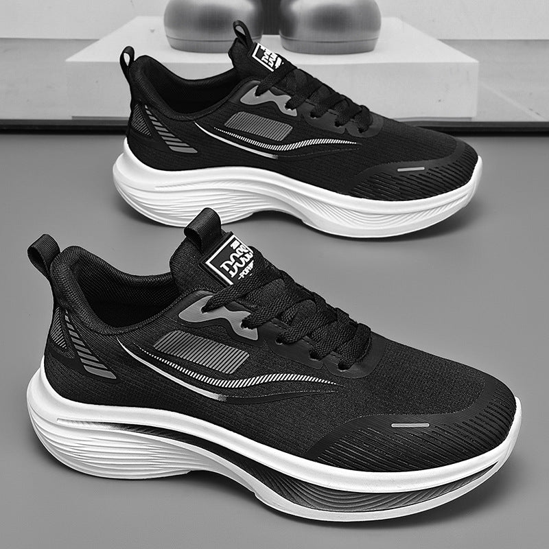 2026 New Men's Shoes, Summer Breathable Mesh Lightweight Sports Running Shoes, Shock-Absorbing Casual Couple's Shoes