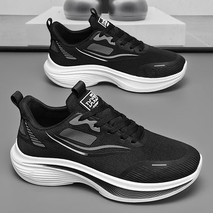 2026 New Men's Shoes, Summer Breathable Mesh Lightweight Sports Running Shoes, Shock-Absorbing Casual Couple's Shoes