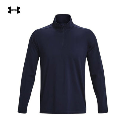 UA Under Armour Meridian Men's 25 New Zipper Fashion Training Sports Long Sleeve T-Shirt 1379673-410
