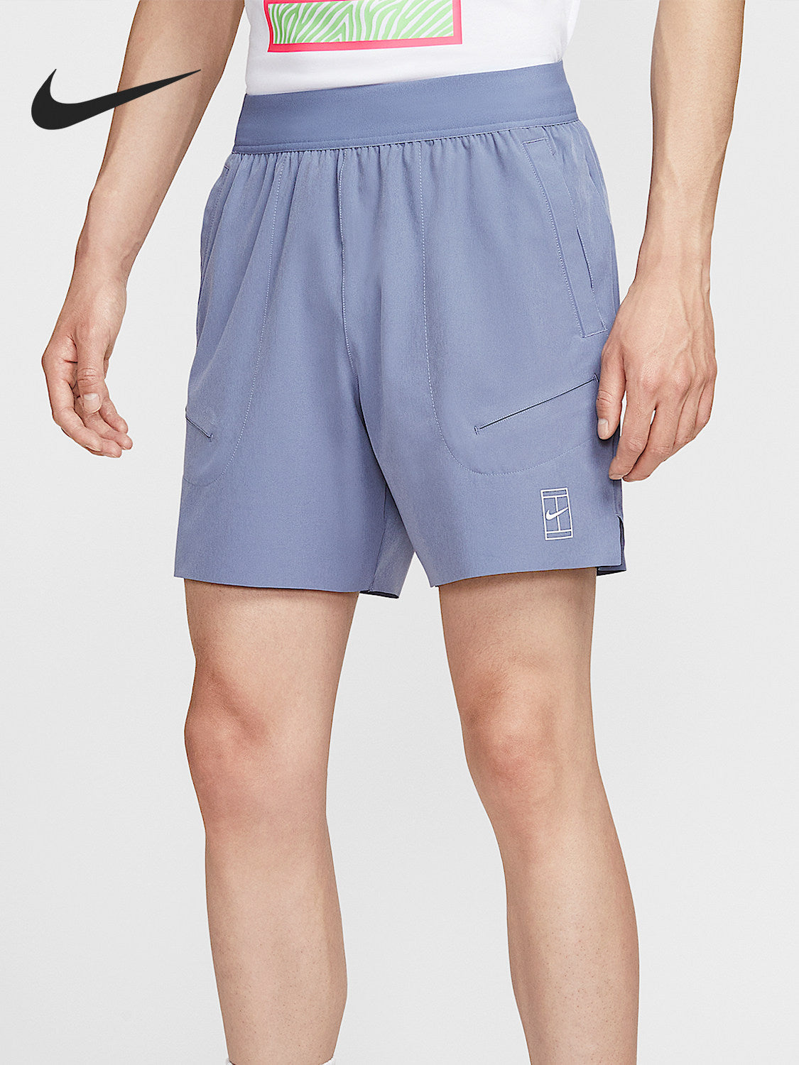 Nike Official Genuine Summer Men's Stretch Lightweight Sports Training Tennis Shorts FZ6914-499