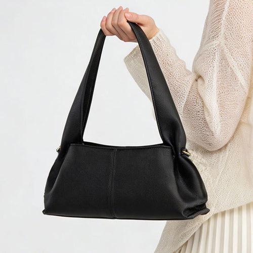 Bolsa nuvem exclusiva design sofisticado Bolsa de mão feminina Novo modelo 2026 Bolsa de ombro feminina fashion couro macio Bolsa de ombro curta Internacional