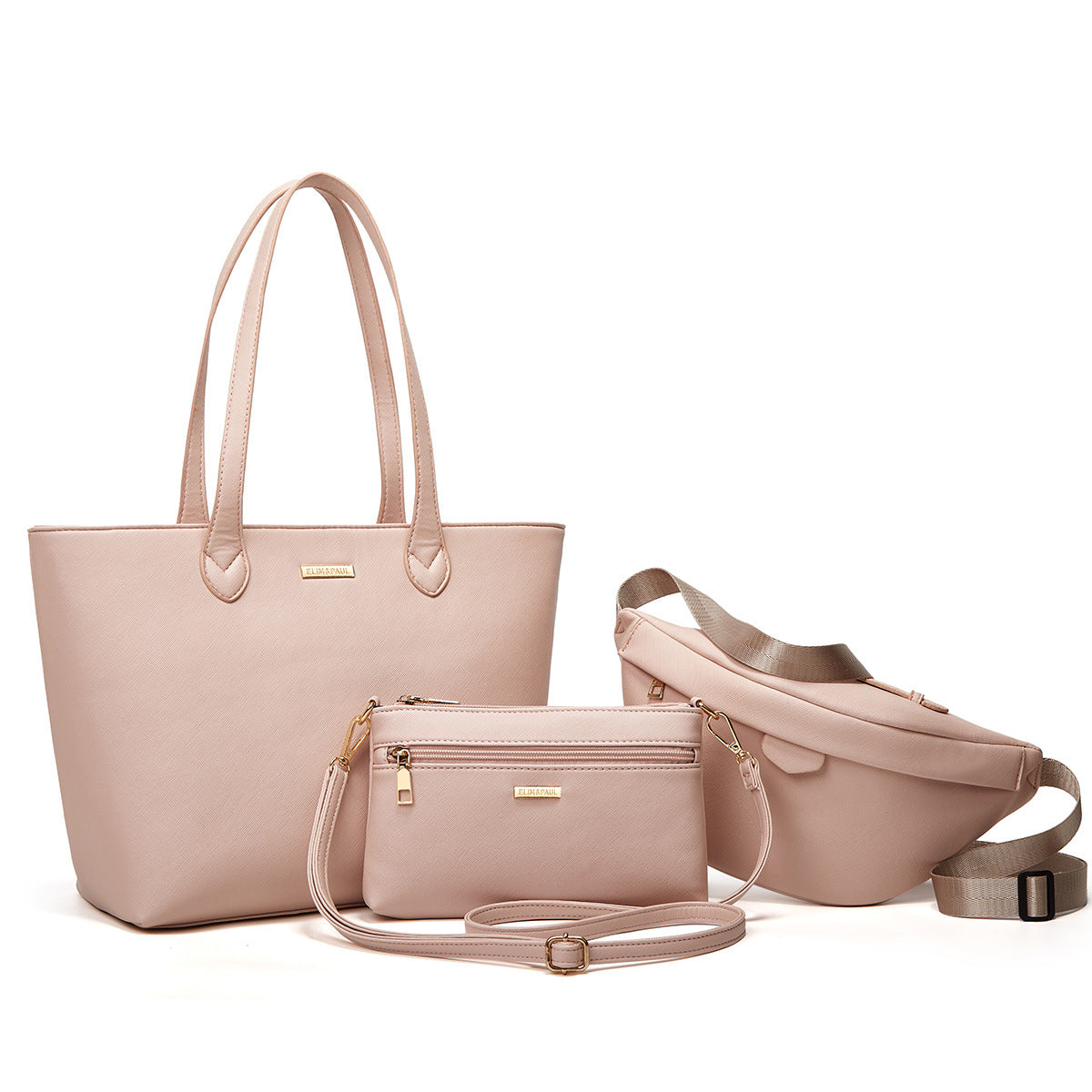 Amazon hot bag women's 2024 new European and American fashion cross-pattern tote bag women's bun mother and child bag wholesale