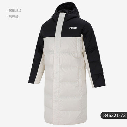 Puma official genuine new men's mid-length warm down jacket of the season 846321-01
