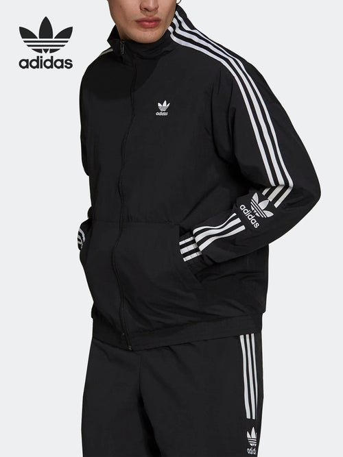 Adidas Official Genuine Clover Men's Classic Loose Woven Sports Jacket H41391