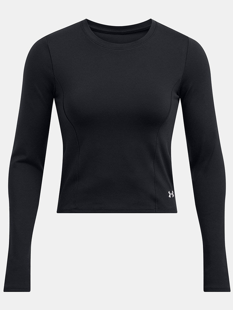 Under Armour UA Women's Casual Sports Fitness Fashion Tight Crop Base Long Sleeve T-Shirt 1387465-001