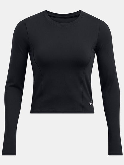 Under Armour UA Women's Casual Sports Fitness Fashion Tight Crop Base Long Sleeve T-Shirt 1387465-001