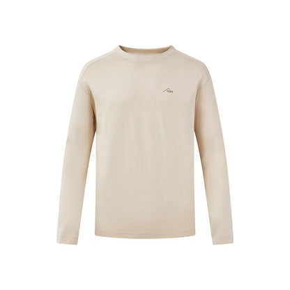 PONY1972 Boni Men's Athleisure Sweatshirt 2025 Spring New Long Sleeve T-Shirt 251M2BT01