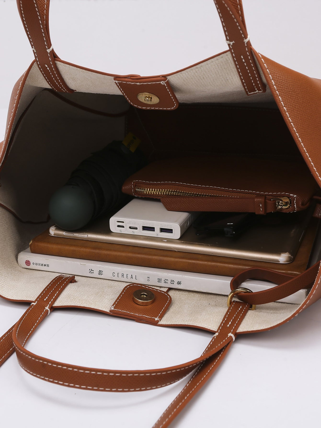 New fashionable tote bag for women, minimalist high-end wing bag, large capacity work commuter shoulder bag, cross-border bag