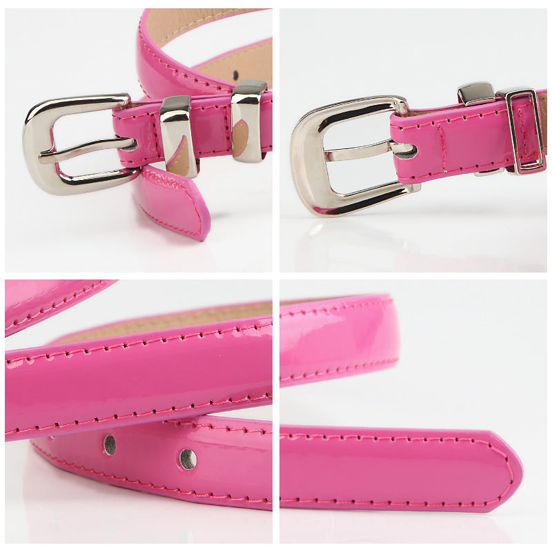 New summer productsKorean version simple foreign style ladies belt dopamine decoration belt fashion and versatile jeans belt women