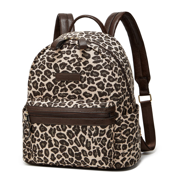 Cross-border backpack women's bag 2024 trendy fashion printed corduroy multifunctional casual backpack batch | Ciaura