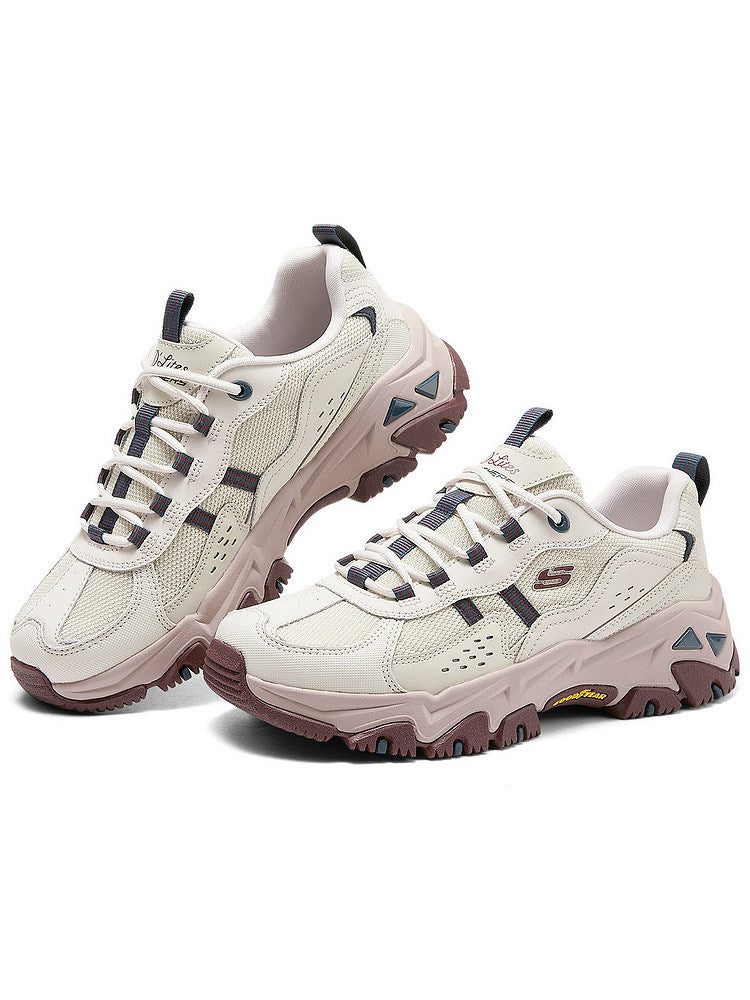 Skechers New Women's Casual Sporty Straps Outdoor Anti-Slip Wearable Sneakers 180128 PKNV