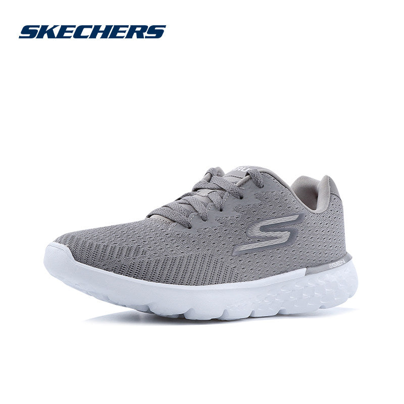 Skechers Walking Shoes Women's Shoes 2022 Spring and Autumn New Sneakers Mesh Lightweight Running Shoes 14804 BKW