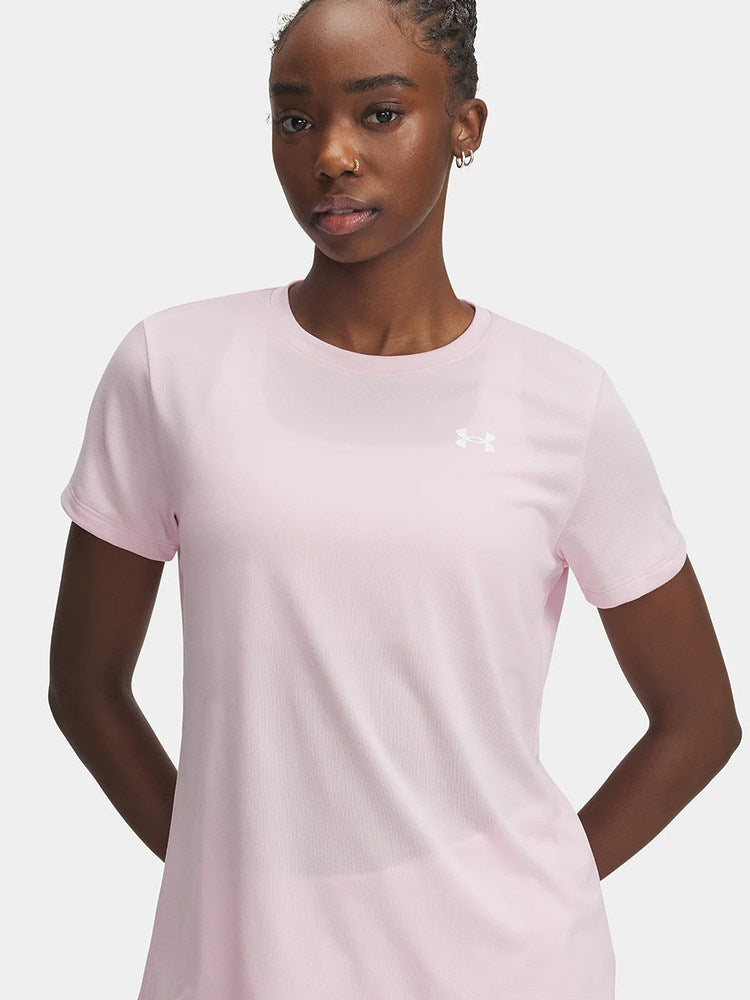 UA Under Armour Spring 2025 New Women's Sports Fitness Training Quick Dry Short Sleeve T-Shirt 1384231-647