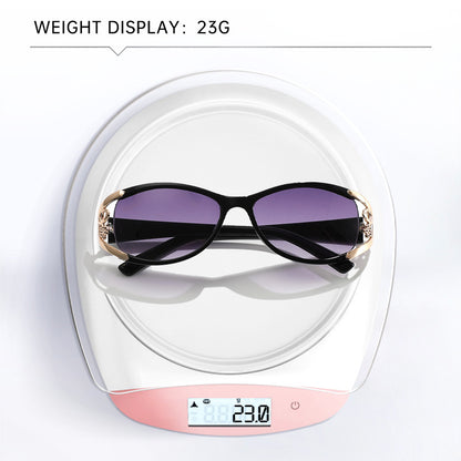 Metal hollow sunglasses, 2025 new women's premium sunglasses, unique hot girl disco fashion sunglasses