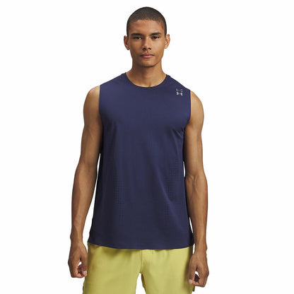 UA Under Armour Fall Winter Halo Vent Men's Training Fitness Sports Breathable Sleeveless T-Shirt 6007090-403