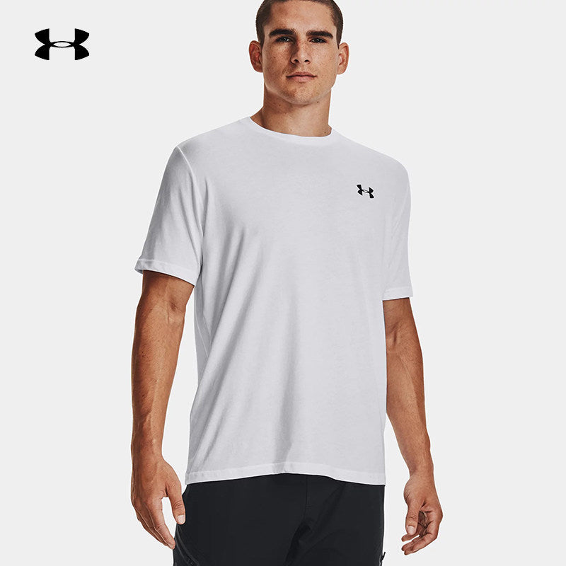 UA Under Armour Short Sleeve Men's Summer New Sports Fitness Running Training Breathable Quick Dry T-Shirt 1370951-001