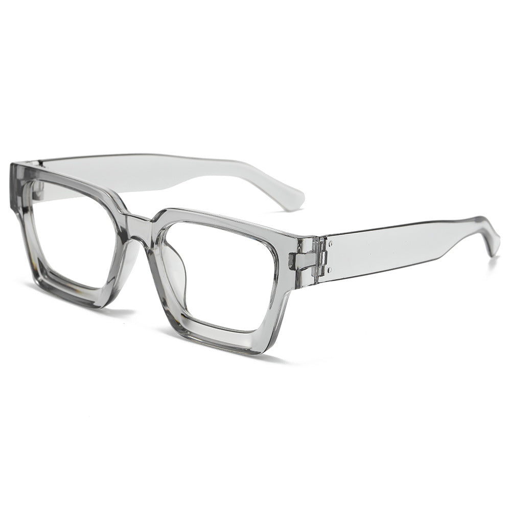 Classic square frame sunglasses 2025 cross-border hot sale wholesale full frame sunscreen men's and women's high-end face small sunglasses