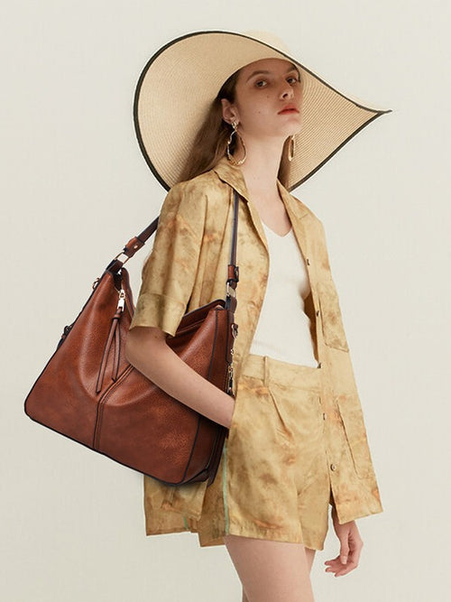 Cross border bag women's bag 2025 new European and American fashion retro tote bag mother bag shoulder crossbody bag wholesale