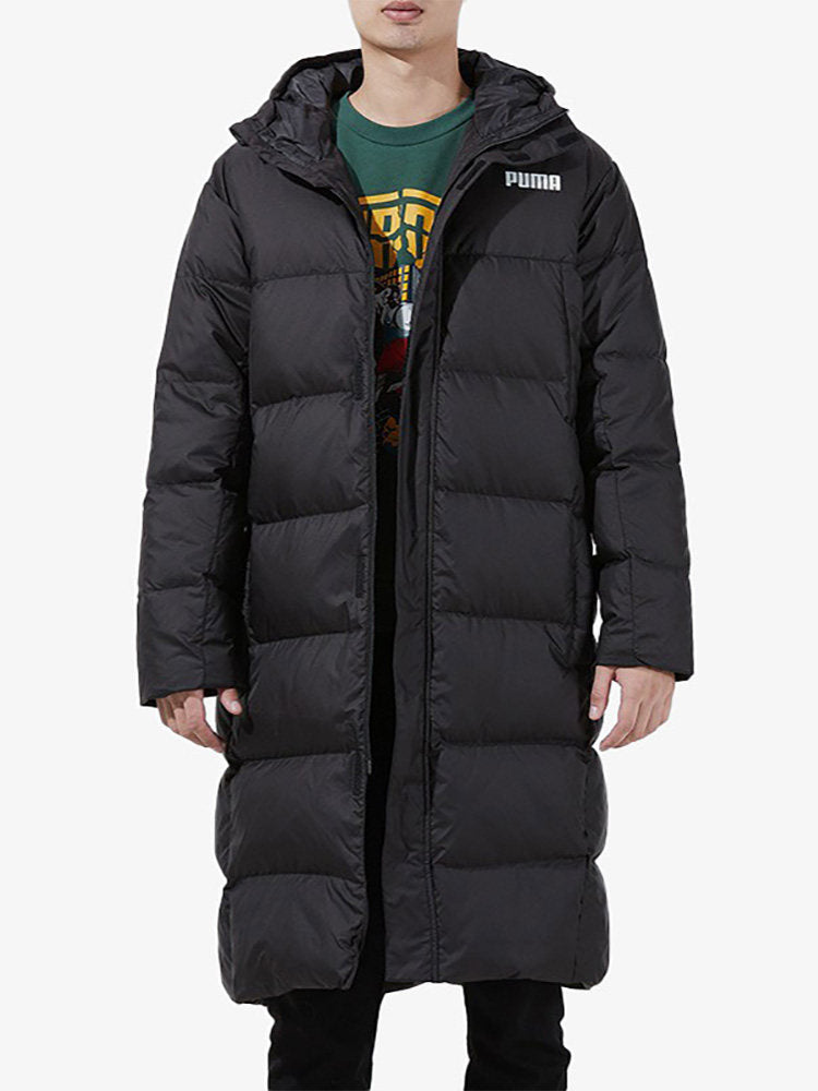 Puma official genuine new men's mid-length warm down jacket of the season 846321-01