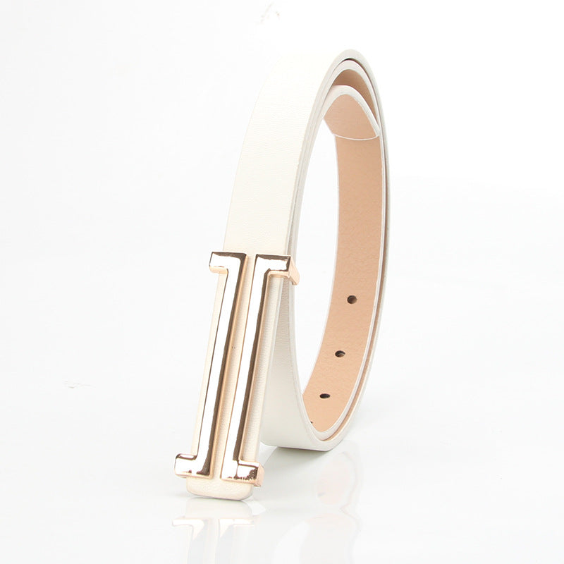 Trendy women's belt belt versatile simple Korean decorative belt women's dress coat with belt wholesale