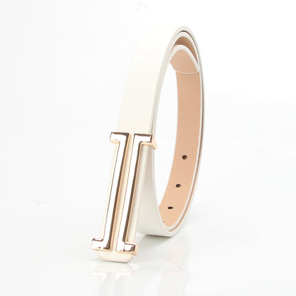 Trendy women's belt belt versatile simple Korean decorative belt women's dress coat with belt wholesale