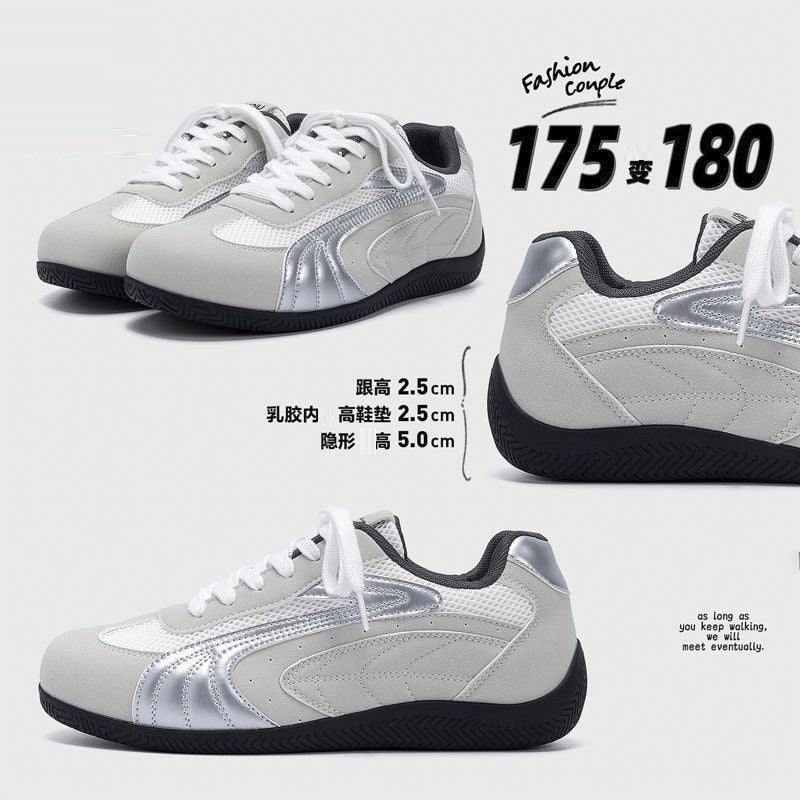 Fall 2025 new lightweight German training shoes, sneakers, breathable casual low-top lace-up board shoes, trendy and versatile men's shoes