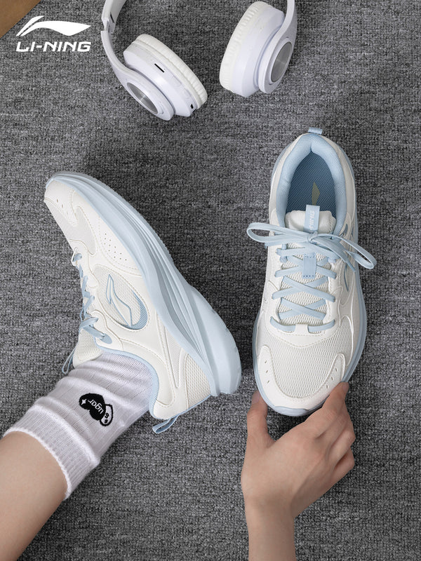 Li-Ning Running Shoes Women's 2026 Summer New Women's Shoes, Mesh Breathable Casual Jump Rope Jogging Sports Shoes