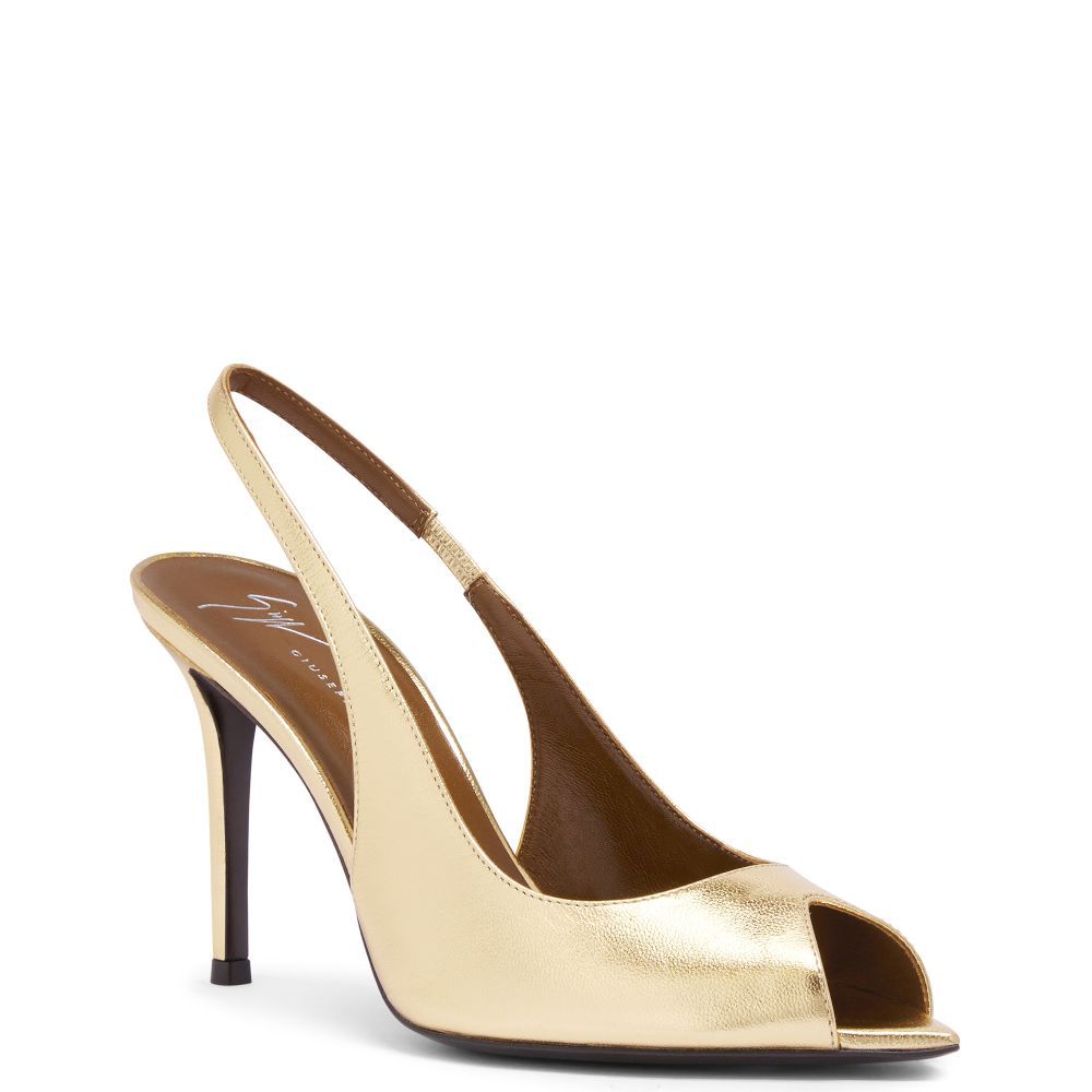 2026 summer new open-toe pointed fish mouth high heels stiletto heels and empty patent leather sandals for women cross-border European and American style