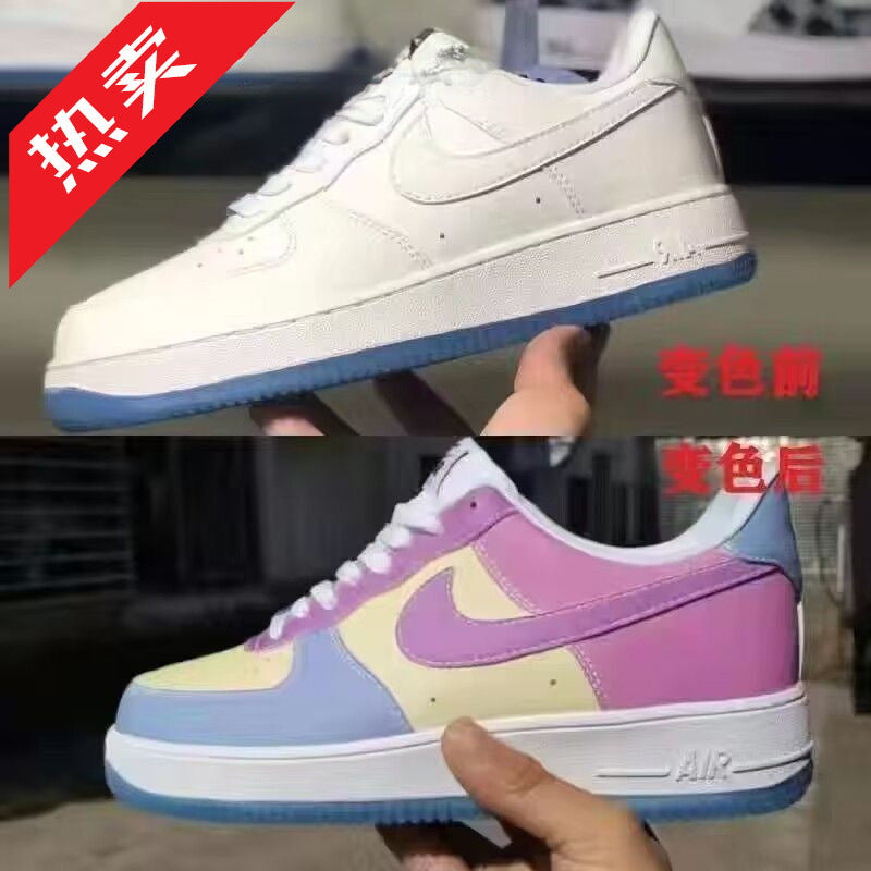 Venda quente de porcelana azul e branca mudança quente sapatos de tabuleiro homens e mulheres, sentido leve bonito sapatos brancos, estudantes sapatos de skate casuais, explosivo frete grátis